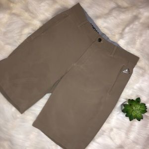 Adidas | Men's Khaki Tan Golf Shorts 30